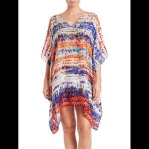 Parker‎ Beach Playa Embellished Cover Up Vibrant